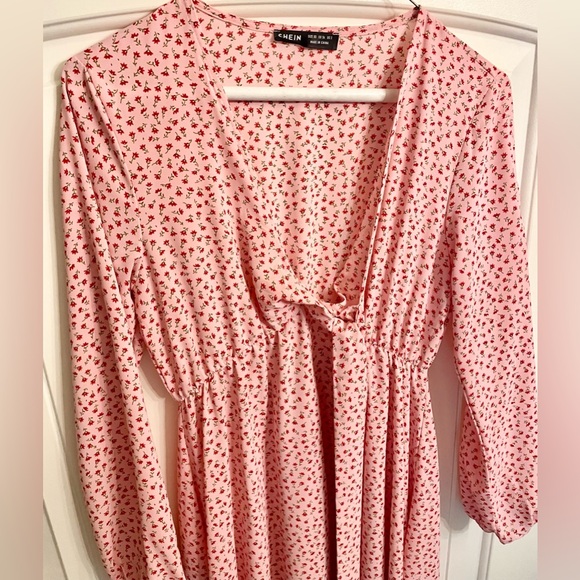 Hi-lo pink dress - Picture 2 of 3